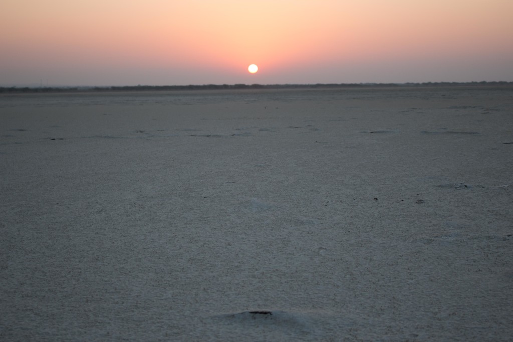 Sunrise at Rann of Kutch, Gujarat