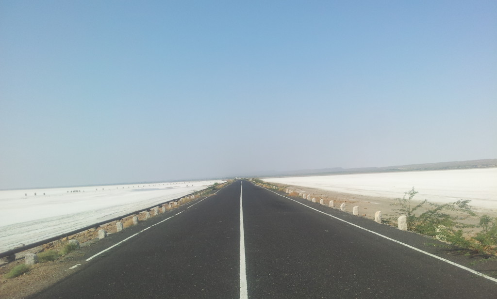 On the way back from Dholavira 