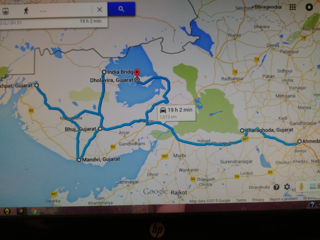 Major tourist destinations and connecting road networks 