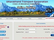 uttarakhand bus ticket booking